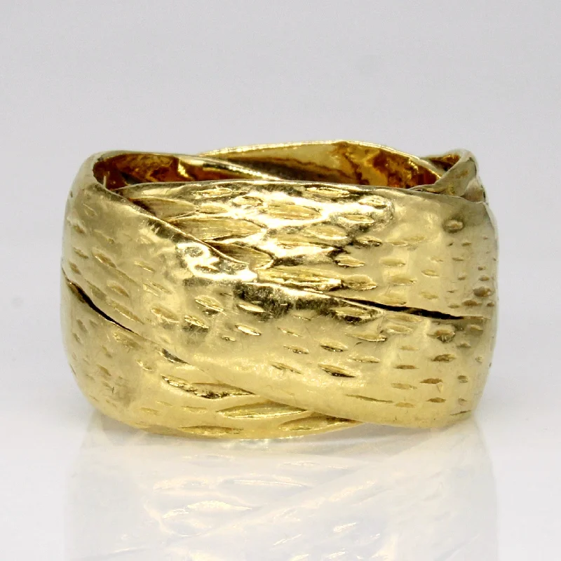 Save On Luxury Jewelry Pieces – Limited-Time Offers 18k Yellow Gold Ring | SZ 5.25 |