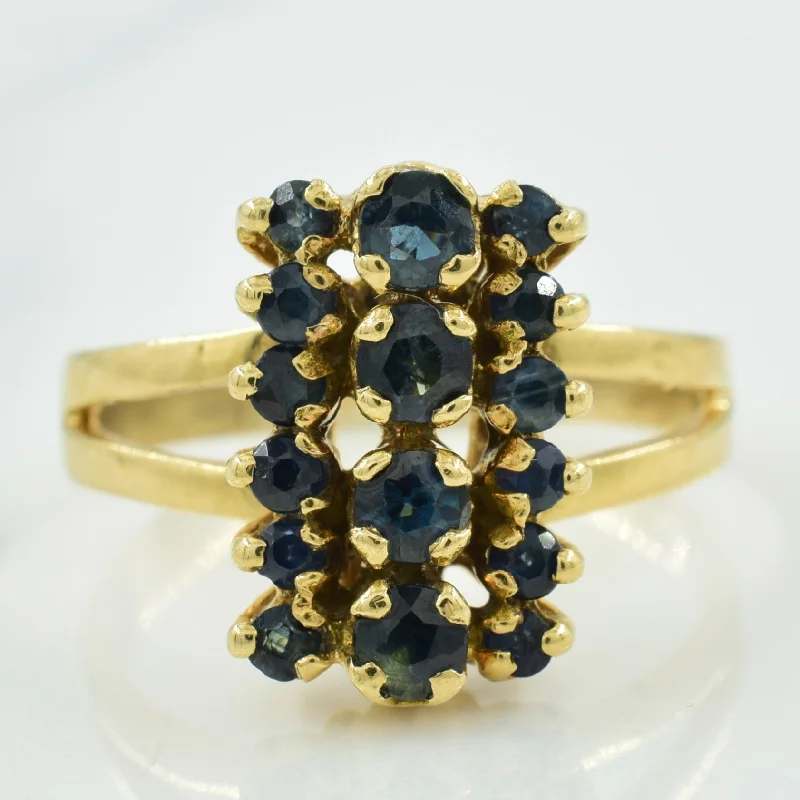 Must-Have Jewelry At Unbelievable Discounts Blue Sapphire Cocktail Ring | 1.30ctw | SZ 9 | Must-Have Jewelry At Unbelievable Discounts Blue Sapphire Cocktail Ring | 1.30ctw | SZ 9 |