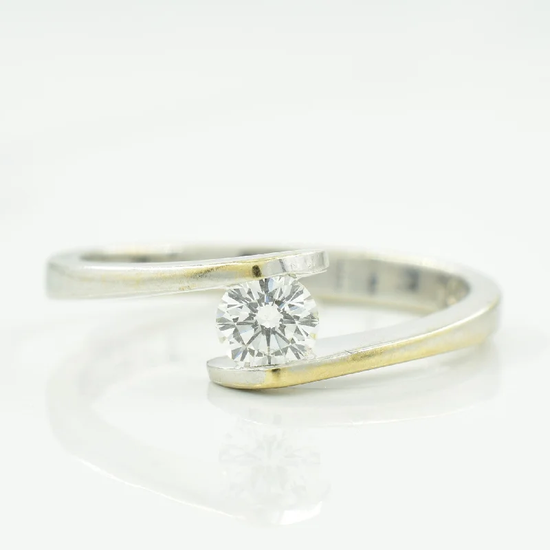 Breathtaking Jewelry, Breathtaking Prices Bypass Diamond Ring | 0.21ct | SZ 5.25 |