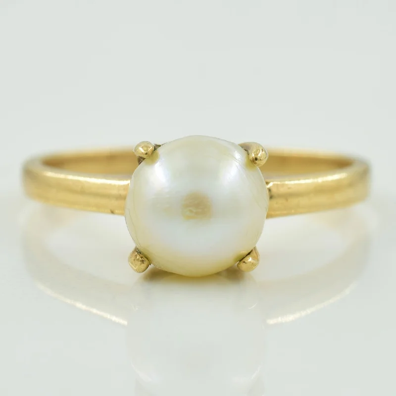 Unmissable Jewelry Clearance – Final Reductions Cathedral Cultured Pearl Ring | 2.00ct | SZ 5.75 |