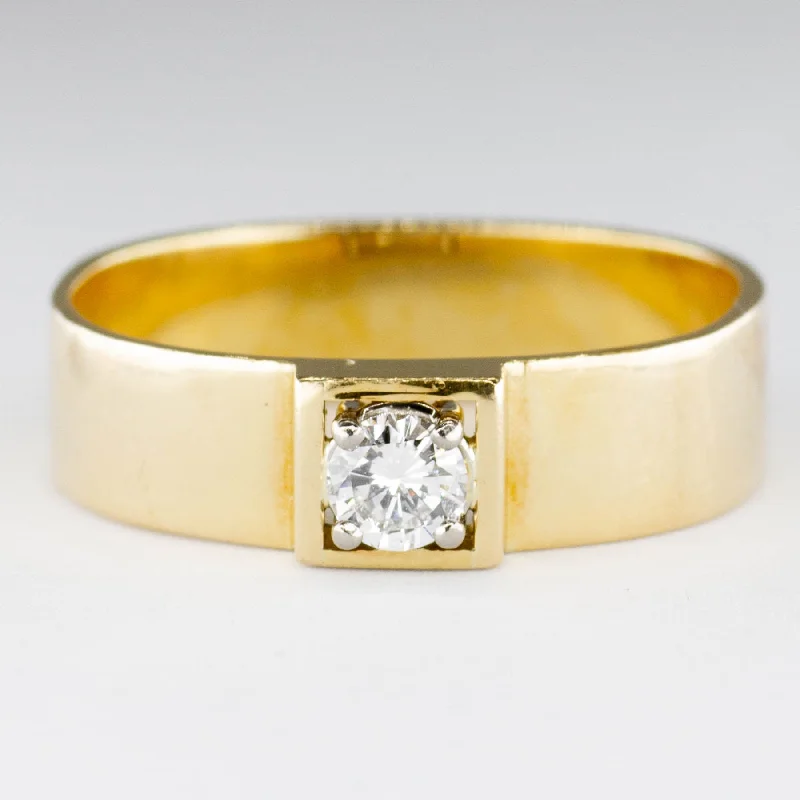 Clearance Sale On High-End Jewelry Collections 'Cavelti' 18K Diamond Ring | 0.23ctw | SZ 10.25