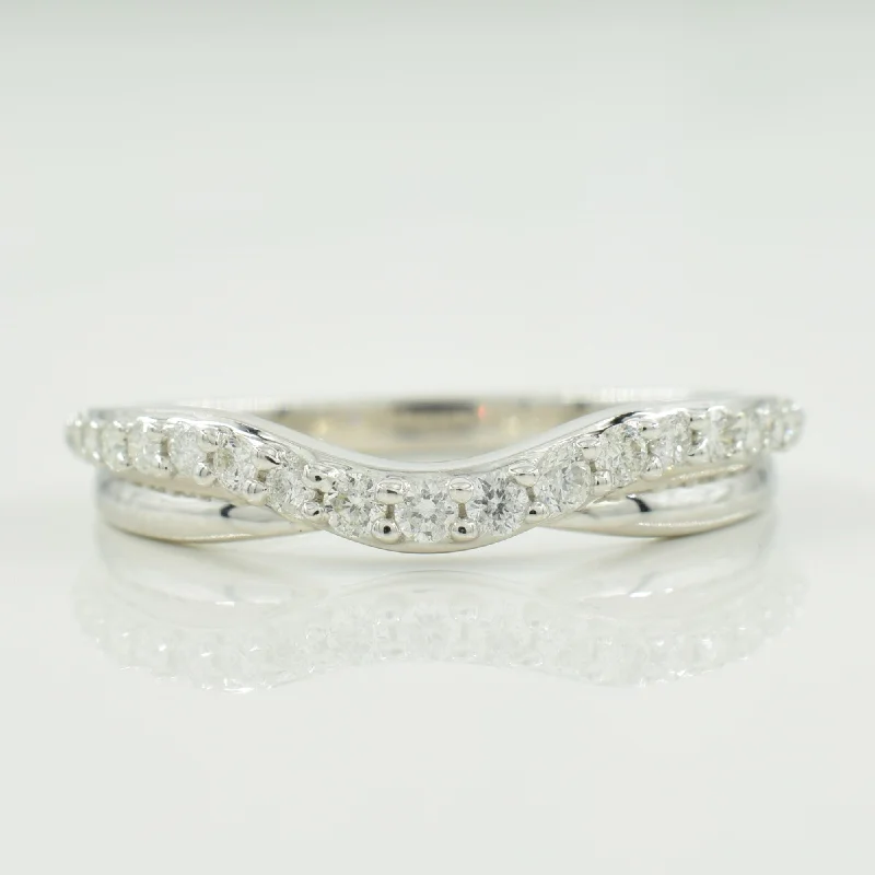Affordable Luxury Jewelry – Style At A Great Price Chevron Diamond Ring | 0.17ctw | SZ 7 |