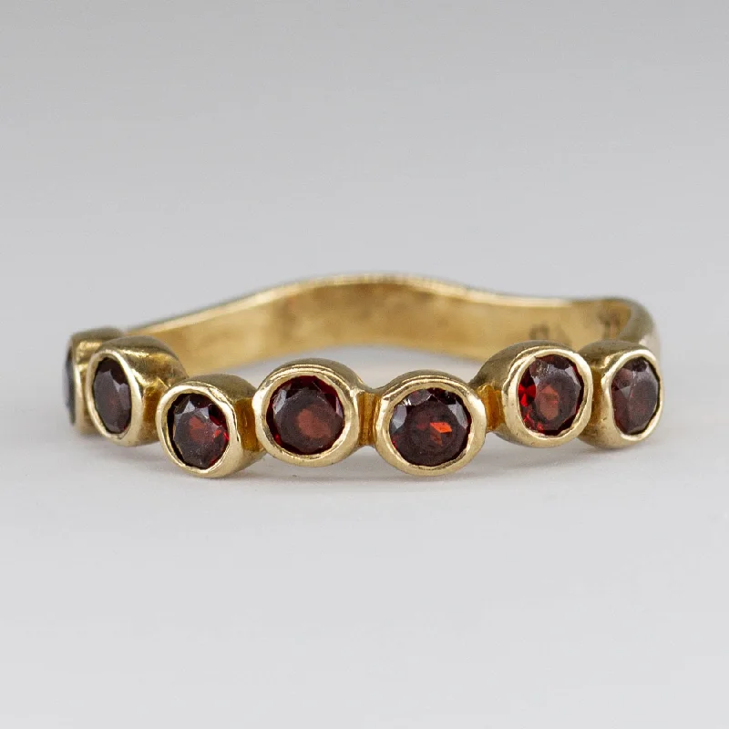 Elevate Your Jewelry Collection With Limited-Time Savings Garnet Gold 9k Ring | 0.56 ctw, | SZ 7.25 | Elevate Your Jewelry Collection With Limited-Time Savings Garnet Gold 9k Ring | 0.56 ctw, | SZ 7.25 |