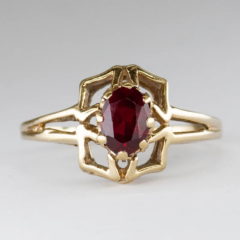 Elegant Necklaces And Bracelets At Limited-Time Offers Synthetic Ruby 10K Ring | 0.47ct | SZ 8.5 | Elegant Necklaces And Bracelets At Limited-Time Offers Synthetic Ruby 10K Ring | 0.47ct | SZ 8.5 |