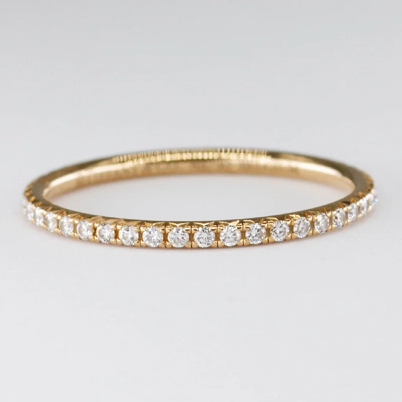 Exclusive Online Discounts On Stylish Jewelry 'Tiffany & Co.' Metro 18k Rose Gold Diamond Ring  | 0.22ctw | SZ 6.5