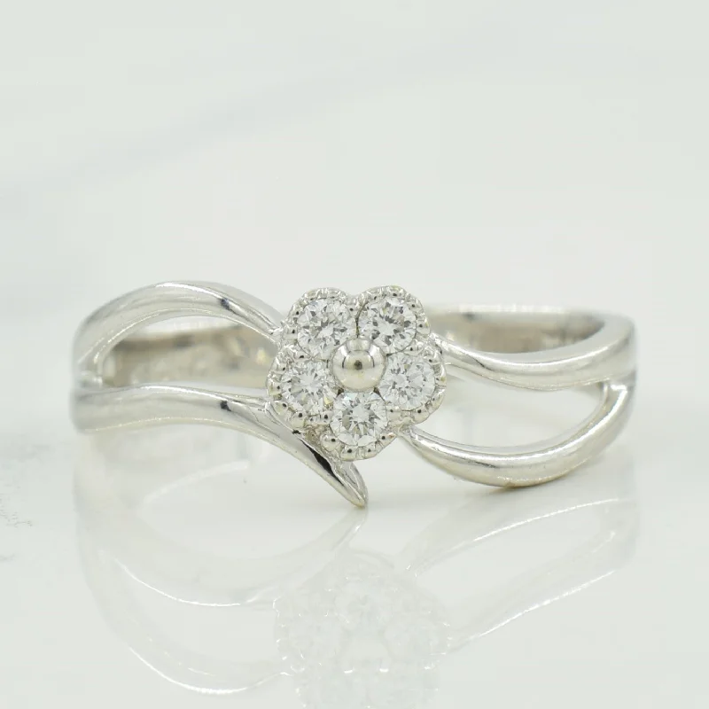 Premium Jewelry, Premium Discounts – Act Fast Diamond Bypass Ring | 0.12ctw | SZ 6 | Premium Jewelry, Premium Discounts – Act Fast Diamond Bypass Ring | 0.12ctw | SZ 6 |