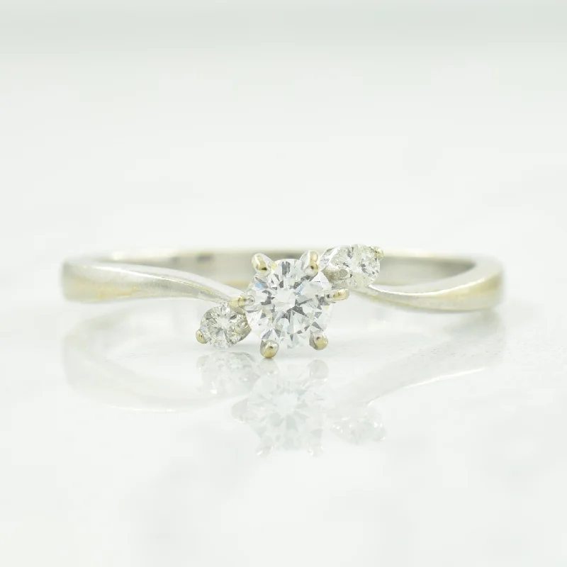 Grab Exquisite Jewelry At The Lowest Prices Diamond Bypass Ring | 0.22ctw | SZ 7.75 |
