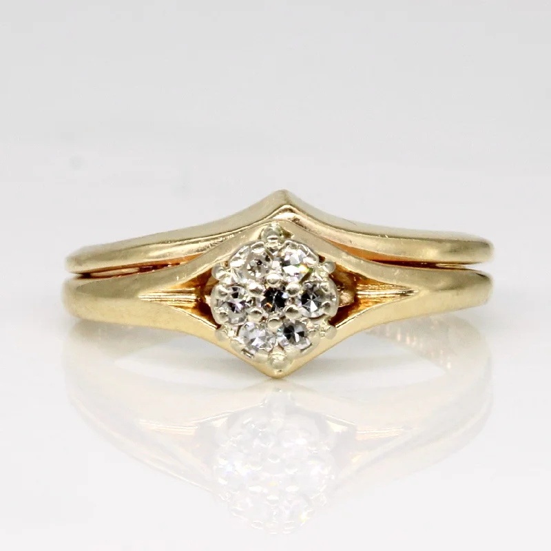 Sparkle For Less – Shop Our Limited-Time Jewelry Deals Diamond Cluster Engagement Ring | 0.07ctw | SZ 4.25 | Sparkle For Less – Shop Our Limited-Time Jewelry Deals Diamond Cluster Engagement Ring | 0.07ctw | SZ 4.25 |