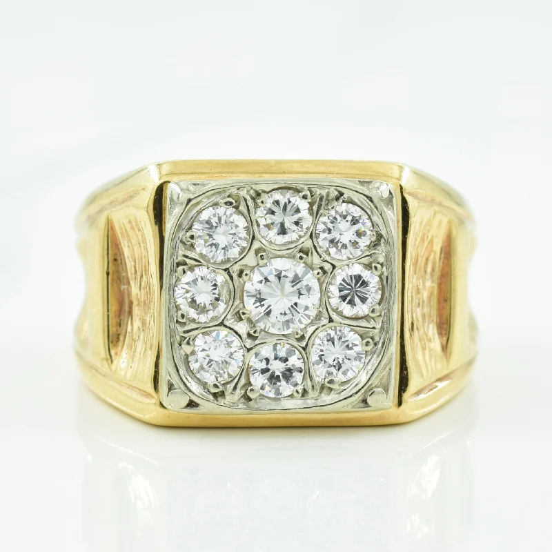 Premium Jewelry Now Available At Special Discounts Diamond Cluster Ring | 0.76ctw | SZ 8.5 |
