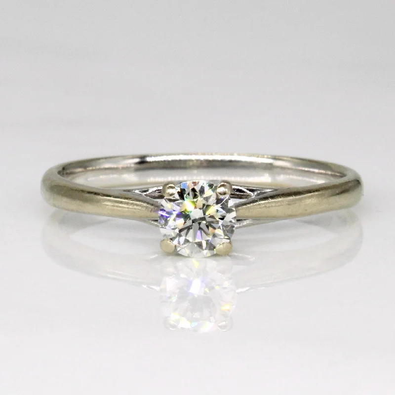 Buy More, Save More On Stunning Jewelry Pieces Solitaire Diamond Ring | 0.29ct | SZ 5.25 |