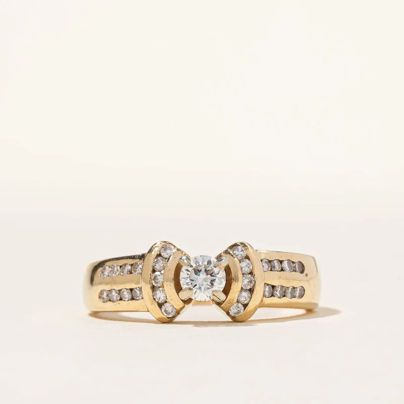 Personalized Engraved Jewelry For Meaningful Gifts Diamond Engagement Ring | 0.47ctw | SZ 8.25 |