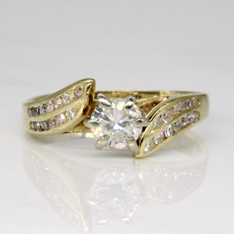 Buy More, Save More On Stunning Jewelry Designs Diamond Engagement Ring | 0.59ctw | SZ 6 |