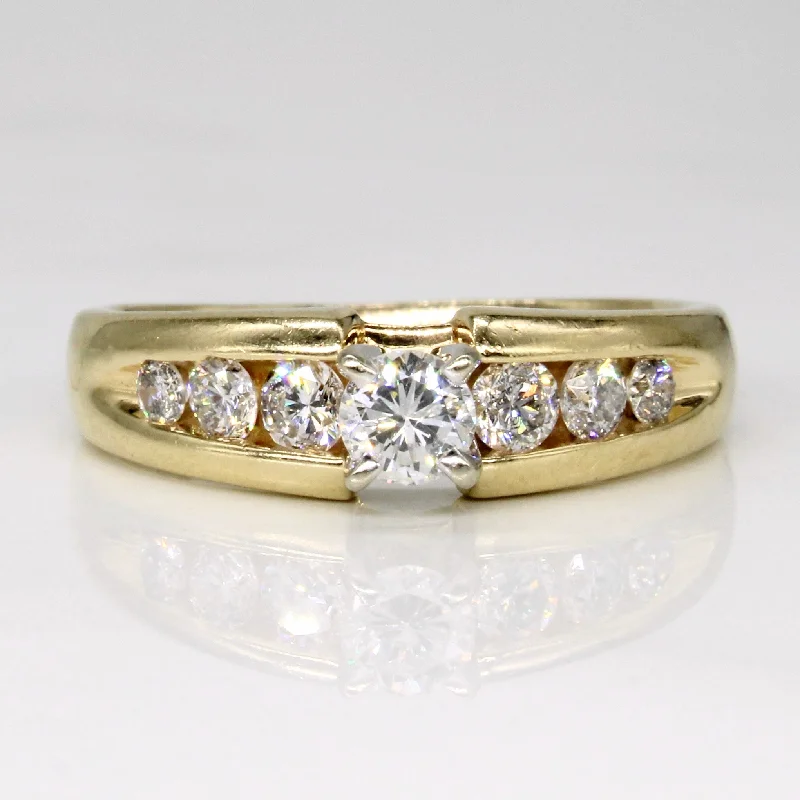 High-Quality Gemstone Jewelry For Special Occasions Diamond Engagement Ring | 0.69ctw | SZ 7.25 |