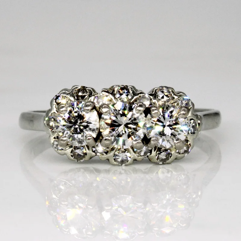 Handcrafted Jewelry Sale – Unique Designs At Low Prices Diamond Engagement Ring | 1.04ctw | SZ 8.25 |