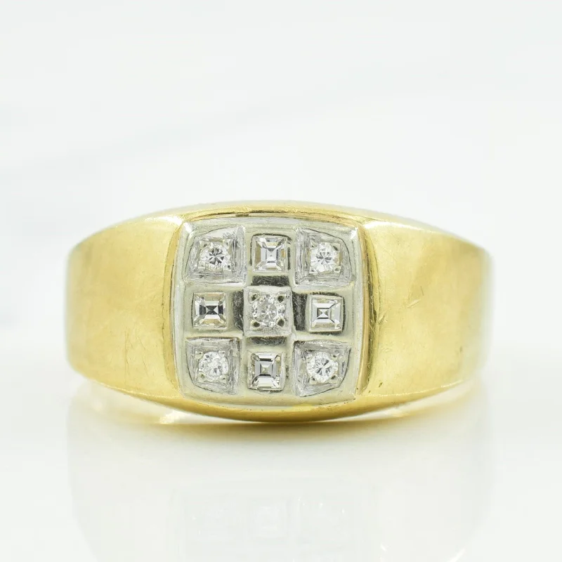 The Ultimate Jewelry Sale – Shop Premium Styles Diamond Grid Ring | 0.15ctw | SZ 7 |