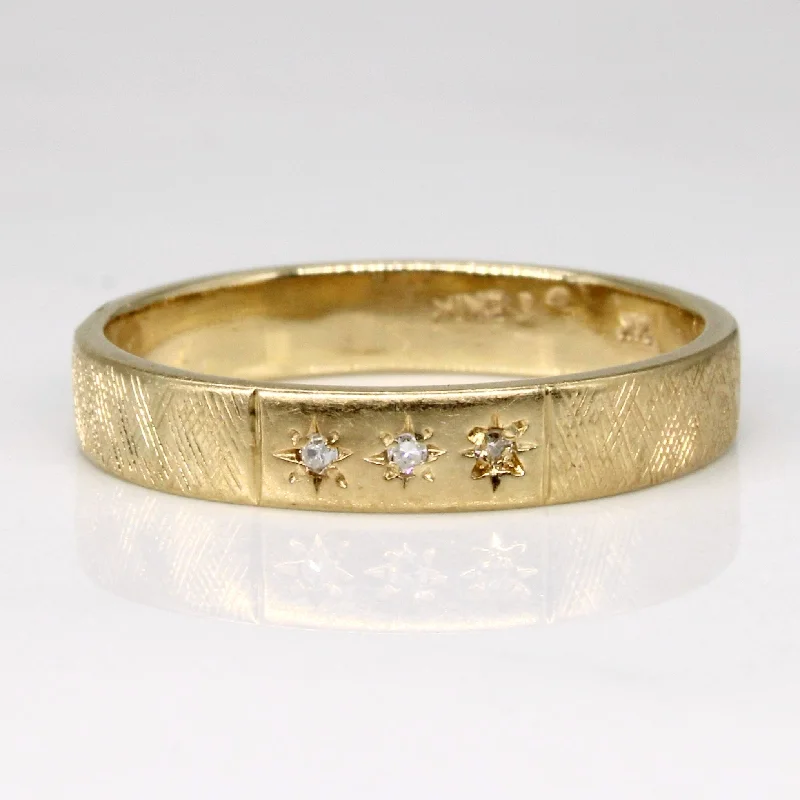 Don't Miss Out On Jaw-Dropping Jewelry Discounts Diamond Ring | 0.02ctw | SZ 7 |