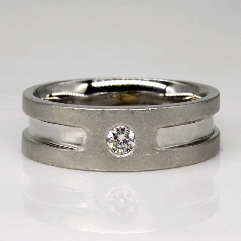 Must-Have Jewelry Pieces At Reduced Prices Flush Set Diamond Band| 0.10ct | SZ 6.5 |