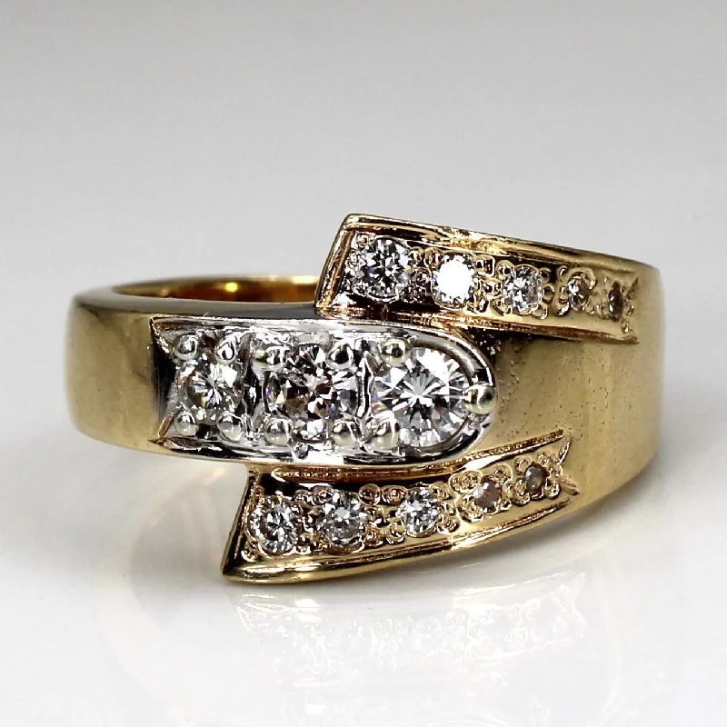 Grab Your Favorite Jewelry At The Lowest Prices Diamond Wrap Ring | 0.78ctw | SZ 11 |