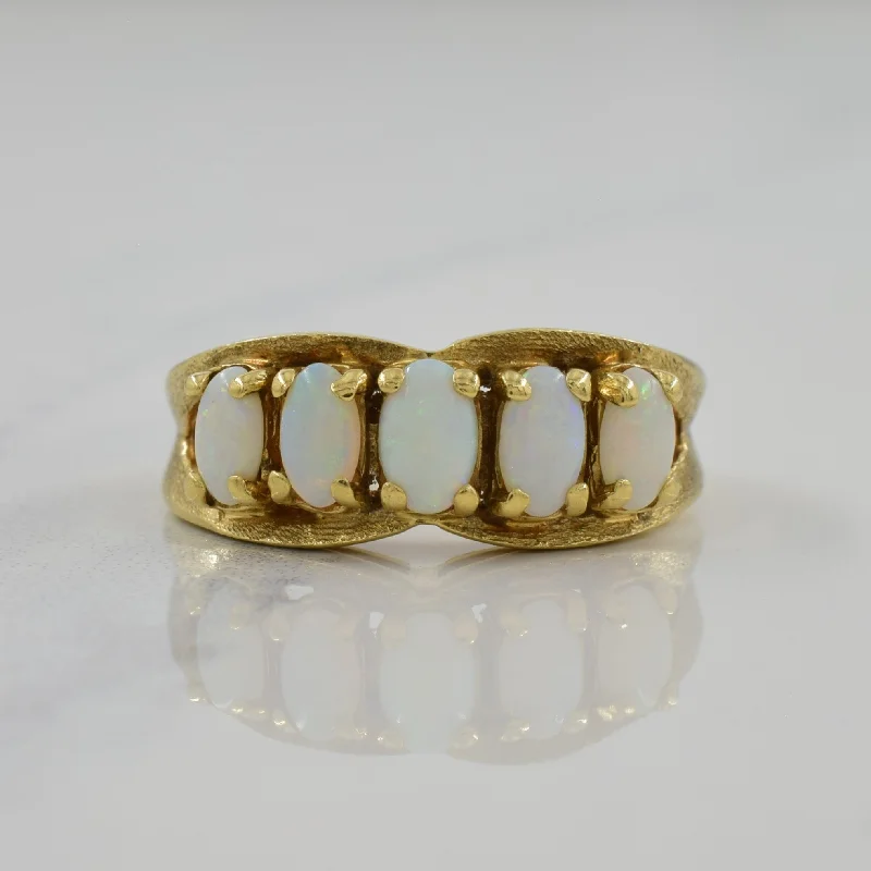 Affordable Luxury Jewelry For Every Occasion Opal Ring | 0.75ctw | SZ 6.25 |