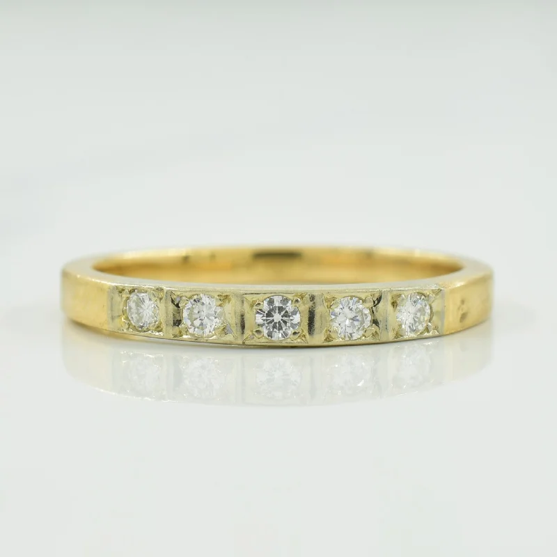 Jewelry Clearance Sale – Final Reductions Five Stone Diamond Ring | 0.13ctw | SZ 5 |
