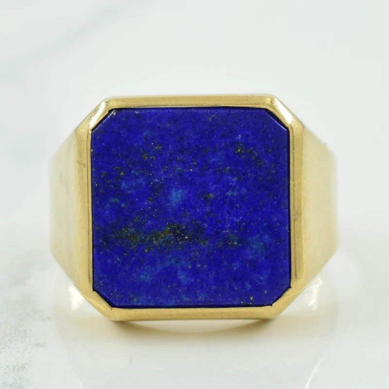 Huge Savings On Premium Jewelry Styles Lapis Lazuli Ring | 5.00ct | SZ 9.75 |