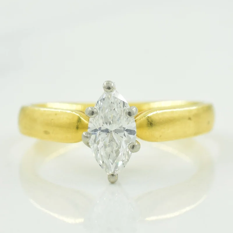 Flash Deals On Fine Jewelry – Shop Before It's Gone Marquise Cut Diamond Ring | 0.45ct | SZ 5 |