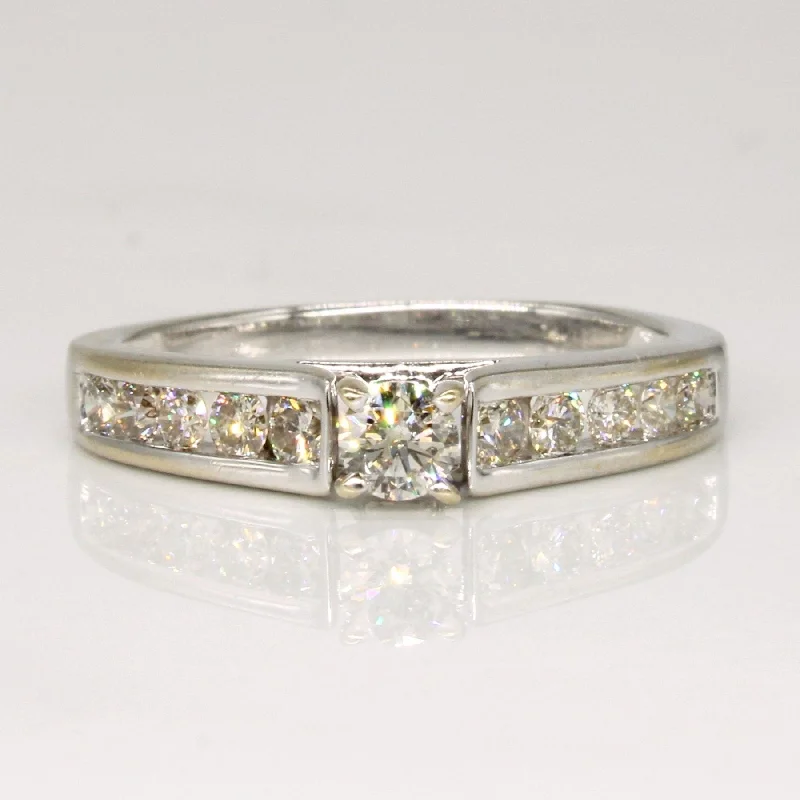 Flash Sale On Elegant Jewelry – Don't Miss Out 'Michael Hill' Diamond Engagement Ring | 0.57ctw | SZ 7.25 | Flash Sale On Elegant Jewelry – Don't Miss Out 'Michael Hill' Diamond Engagement Ring | 0.57ctw | SZ 7.25 |