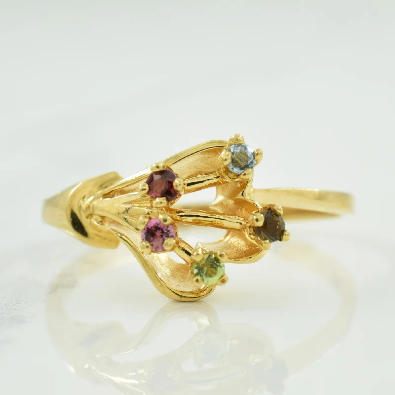 Luxury Jewelry Sale – Elegant Styles At Unbeatable Prices Multi Gem Ring | 0.15ctw | SZ 7.75 |