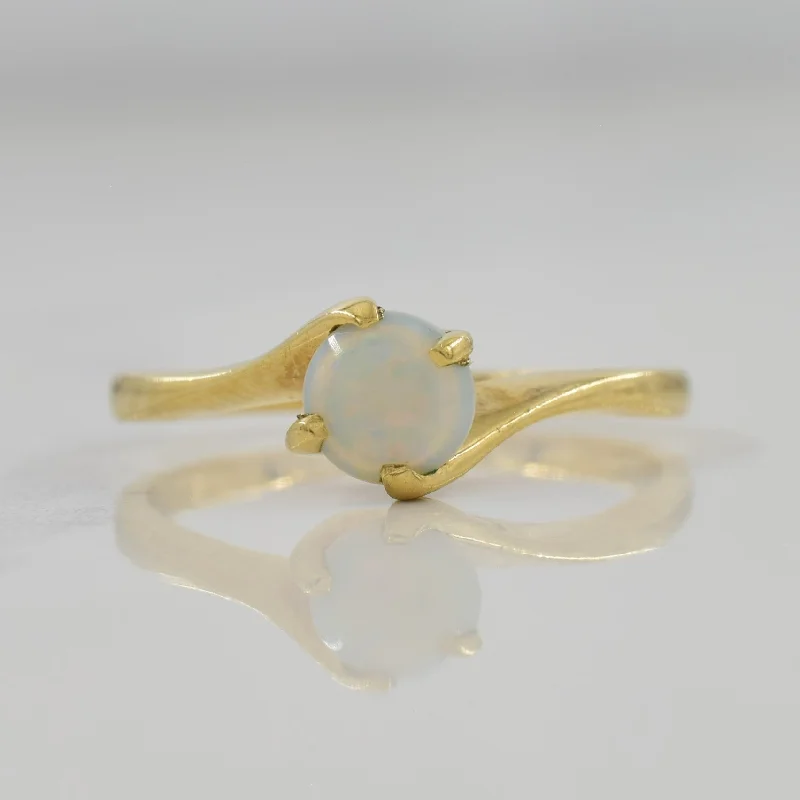 Elegant Jewelry, Exclusive Prices – Shop Now Opal Bypass Ring | 0.25ct | SZ 5.75 |
