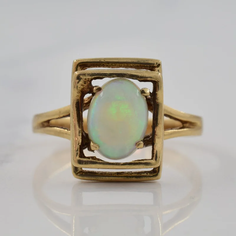 Limited-Stock Jewelry Sale – Once It's Gone, It's Gone Opal Ring | 0.60ct | SZ 6.75 |
