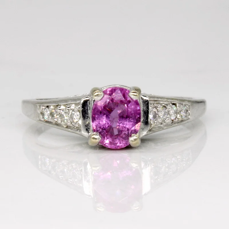 Don't Miss Out On Bestselling Jewelry At Special Prices Pink Sapphire & Diamond Ring | 1.00ct, 0.22ctw | SZ 8.75 | Don't Miss Out On Bestselling Jewelry At Special Prices Pink Sapphire & Diamond Ring | 1.00ct, 0.22ctw | SZ 8.75 |