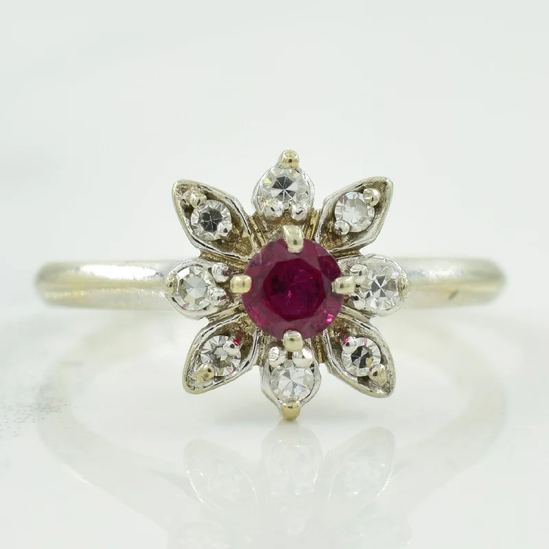 Unmissable Discounts On Timeless Jewelry Pieces Ruby & Diamond Ring | 0.12ct, 0.12ctw | SZ 4.5 |