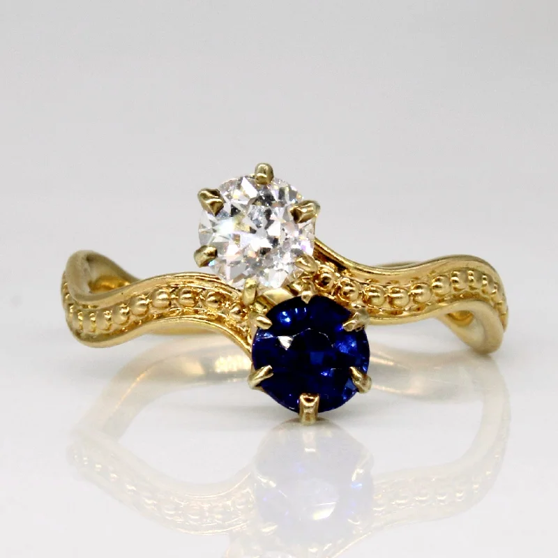 Your Dream Jewelry At Dream Prices – Shop Now Sapphire & Diamond Ring | 0.52ct, 0.42ct | SZ 6 | Your Dream Jewelry At Dream Prices – Shop Now Sapphire & Diamond Ring | 0.52ct, 0.42ct | SZ 6 |