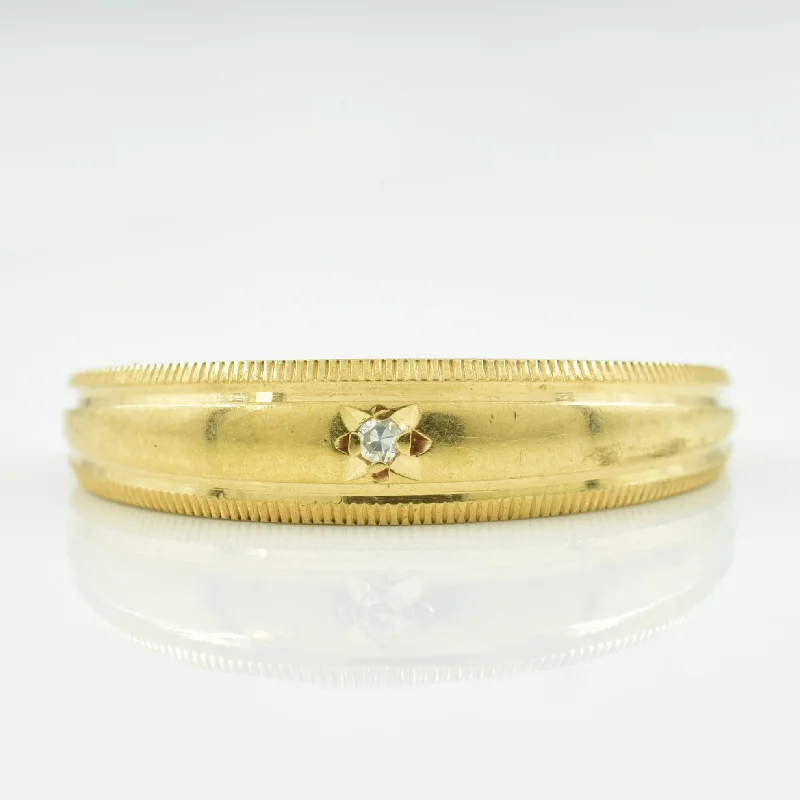 Last Chance To Grab Your Favorite Jewelry At A Discount Single Stone Diamond Ring | 0.01ct | SZ 7.5 |
