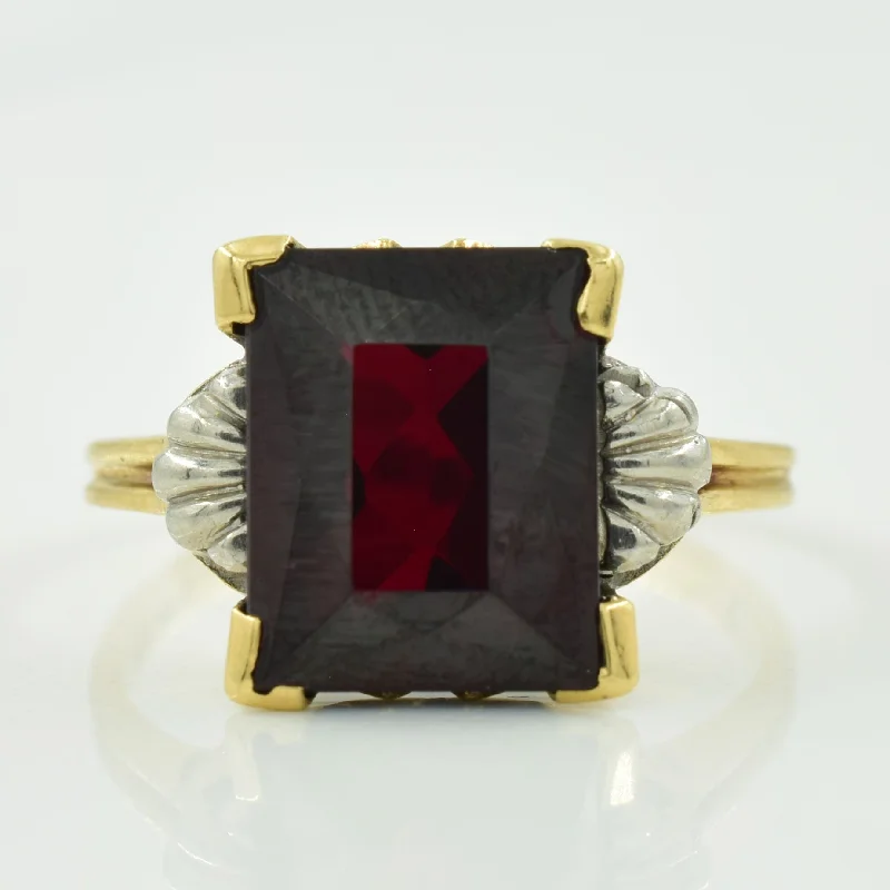 Exclusive Jewelry Bundles At Discounted Prices Synthetic Ruby Ring | 3.86ct | SZ 5.25 |