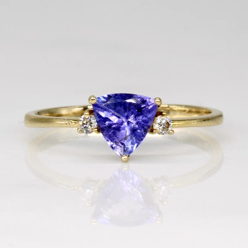 Exclusive Gemstone Jewelry Markdowns – Shop Now Tanzanite & Diamond 10k Ring | 0.60ct, 0.05ctw | SZ 6.75 |