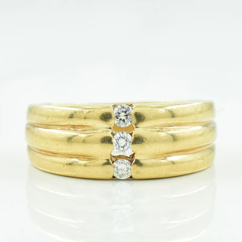 Flash Sale On Stunning Jewelry – Don't Miss Out Three Stone Diamond Ring | 0.12ctw | SZ 8 |