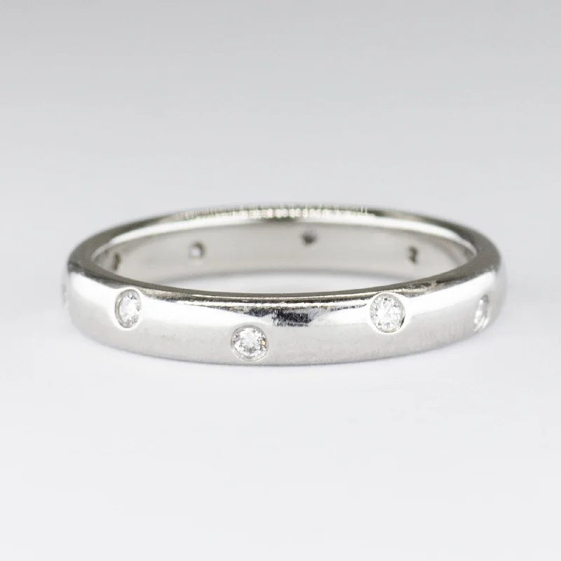 Final Call For Exquisite Jewelry At Reduced Rates 'Tiffany & Co.' Diamond Platinum Etoile Ring| 0.10 ctw | SZ 5.25