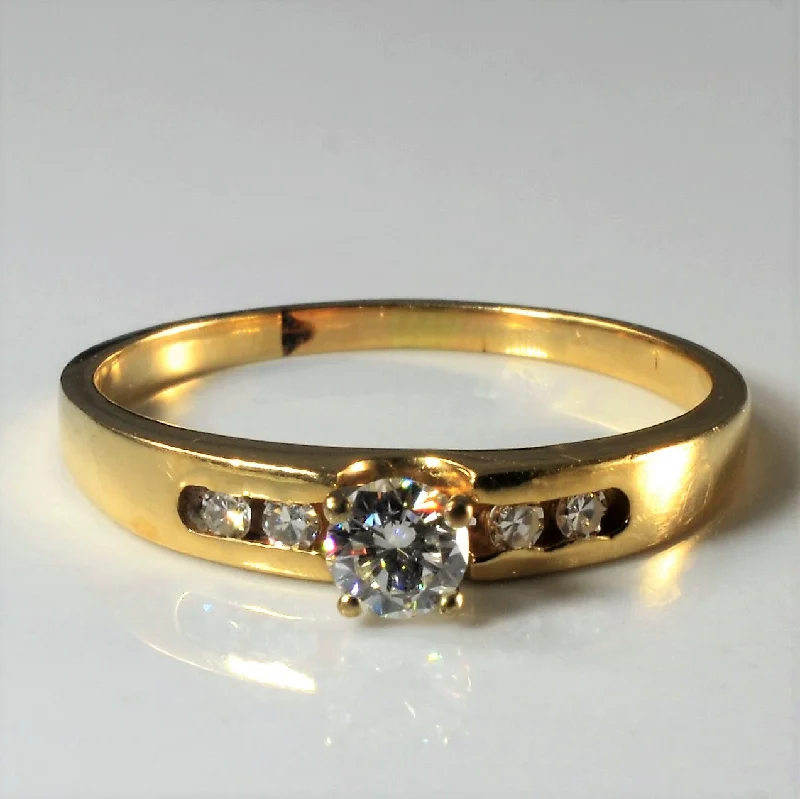 Luxury Jewelry Without The Luxury Price Tag Five Stone Diamond Ring | 0.37ctw | SZ 9.5 |