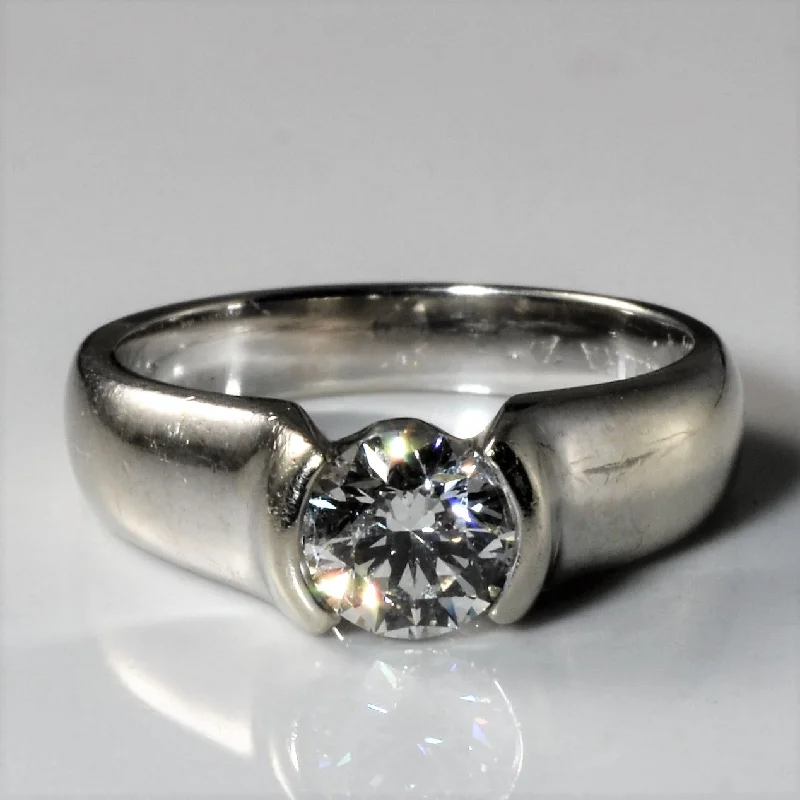 Your Dream Jewelry At Dream Prices Semi Bezel Diamond Ring | 0.78ct | SZ 6 |