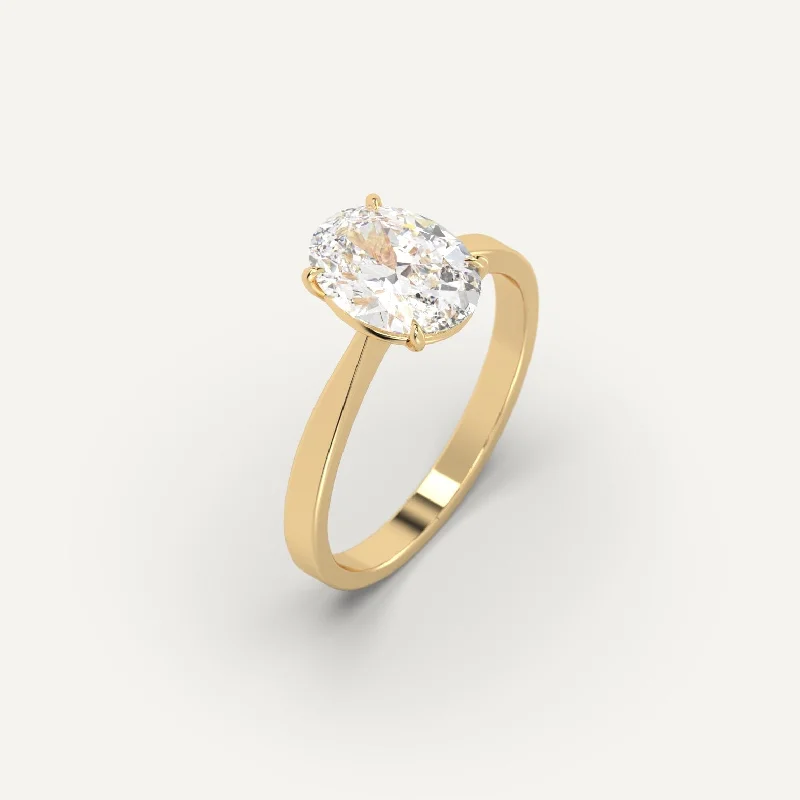 Dainty And Elegant Jewelry Now At Reduced Prices 2 carat Oval Cut Diamond Ring