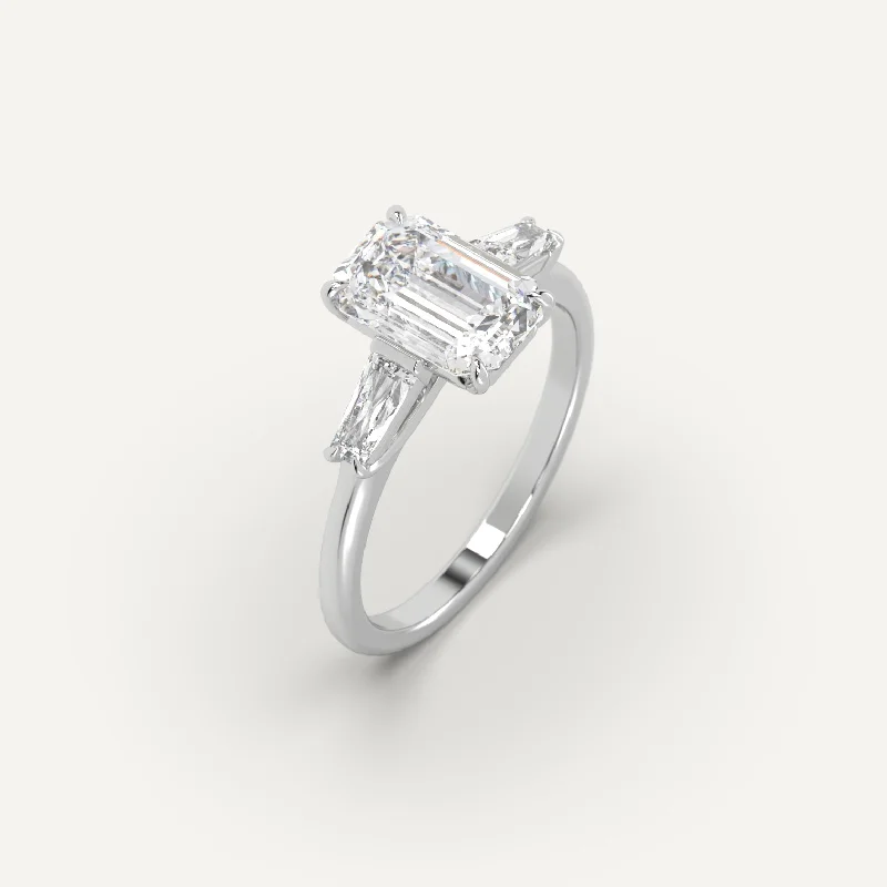 Luxury Jewelry Sale – Elegant Styles At Unbeatable Prices 3 carat Emerald Cut Diamond Ring