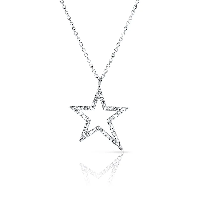 Discounted Luxury Jewelry – Shine Without The Splurge 14k Gold & Diamond Star Necklace Discounted Luxury Jewelry – Shine Without The Splurge 14k Gold & Diamond Star Necklace