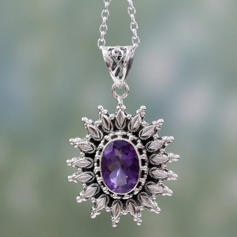 Exclusive Jewelry Sale – Sparkle For Less Eternal Radiance Amethyst Pendant Necklace Exclusive Jewelry Sale – Sparkle For Less Eternal Radiance Amethyst Pendant Necklace