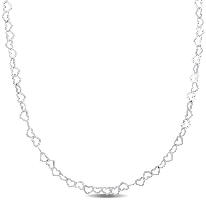 Best Jewelry Sale Prices – Limited-Time Offer Mimi & Max Heart Link Necklace in Sterling Silver - 16 in Best Jewelry Sale Prices – Limited-Time Offer Mimi & Max Heart Link Necklace in Sterling Silver - 16 in