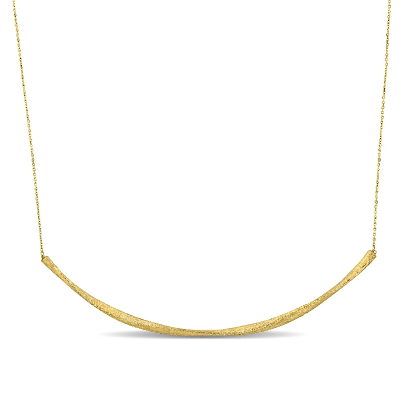 Adjustable Charm Bracelets For A Perfect Fit Mimi & Max Twister Bar Necklace with Chain in 14k Yellow Gold - 16.5 in Adjustable Charm Bracelets For A Perfect Fit Mimi & Max Twister Bar Necklace with Chain in 14k Yellow Gold - 16.5 in