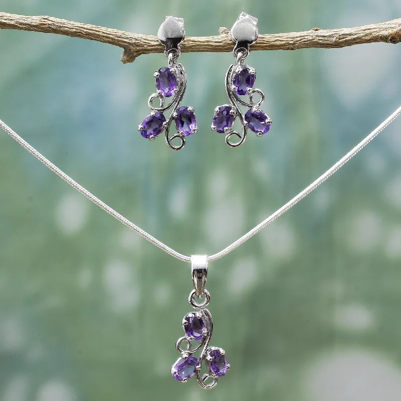 Jewelry Sale Alert – Shop Timeless Elegance Today Mystical Blooms Amethyst Jewelry Set Jewelry Sale Alert – Shop Timeless Elegance Today Mystical Blooms Amethyst Jewelry Set
