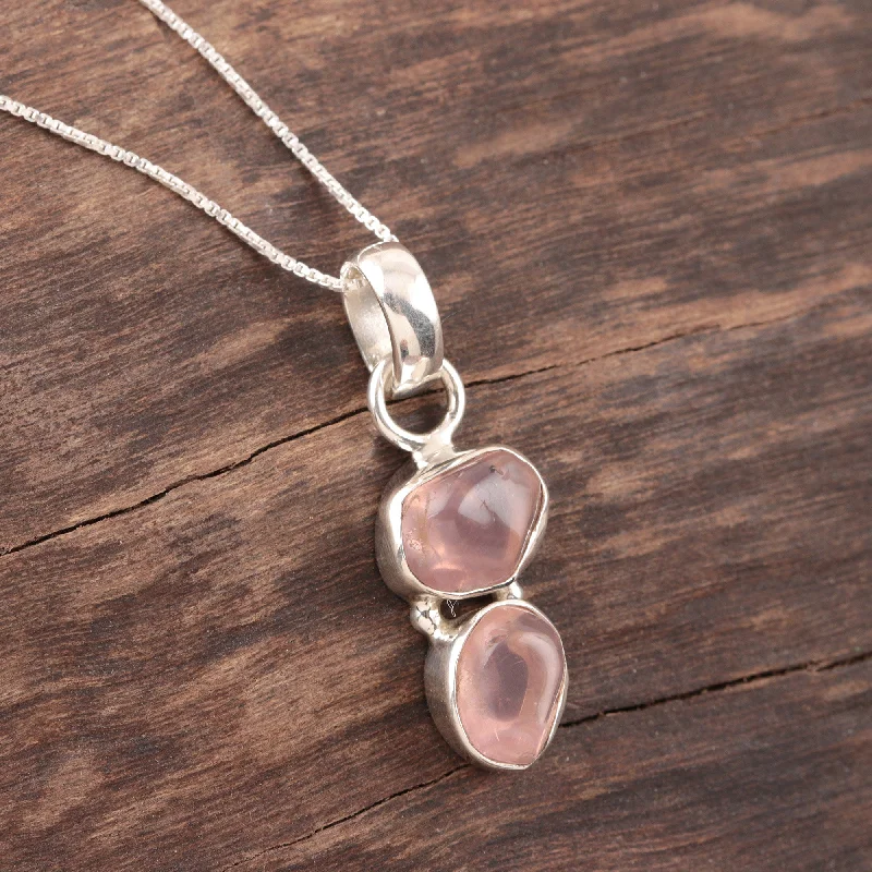 Exclusive Jewelry Sale – Grab Timeless Pieces Now Pink Flair Rose Quartz Pendant Necklace Crafted in India Exclusive Jewelry Sale – Grab Timeless Pieces Now Pink Flair Rose Quartz Pendant Necklace Crafted in India