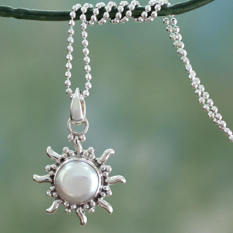 Flash Deals On Fine Jewelry – Shop Before It's Gone Quiet Sun Pearl Sterling Silver Necklace Flash Deals On Fine Jewelry – Shop Before It's Gone Quiet Sun Pearl Sterling Silver Necklace