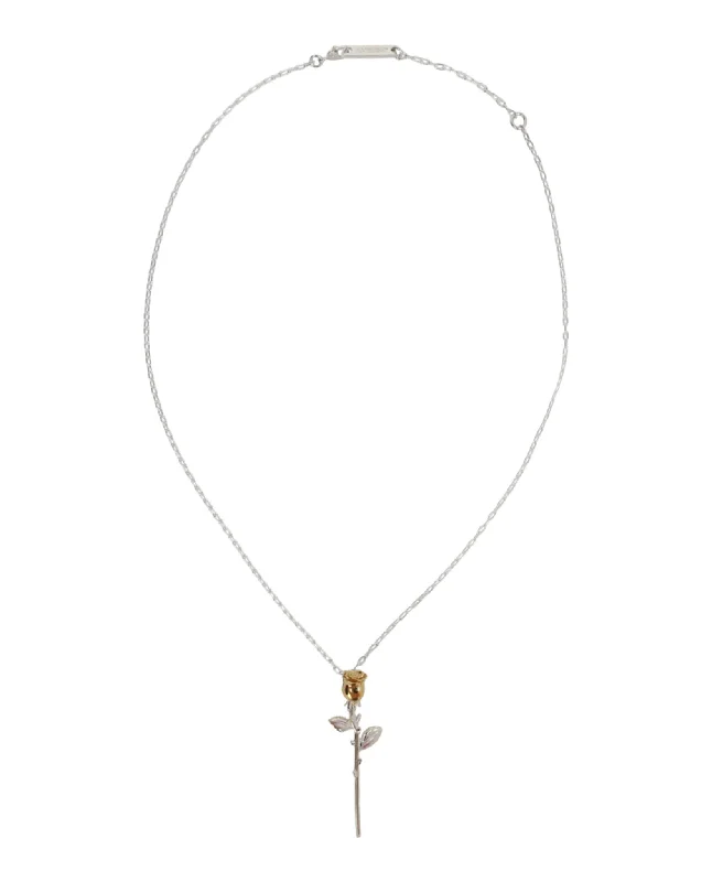 Exclusive Online Discounts On Stylish Jewelry Rose Charm Necklace